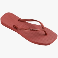 Havaianas Slim Square Logo Metallic - comprar online