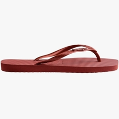 Havaianas Slim Square Logo Metallic na internet