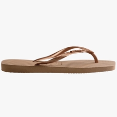 Havaianas Slim Square Logo Metallic - comprar online