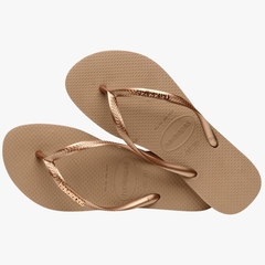 Havaianas Slim Logo Metallic na internet