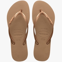 Havaianas Slim Logo Metallic - loja online