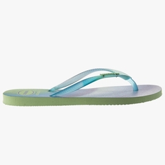 Havaianas Slim Metallic Rainbow na internet