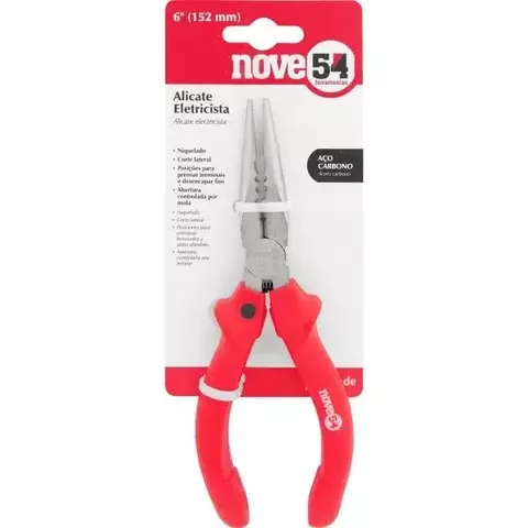 ALICATE ELETRICISTA 6" AC POLIDO 954
