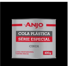 Cola Massa Plástica Anjo Série Especial 400g Cinza