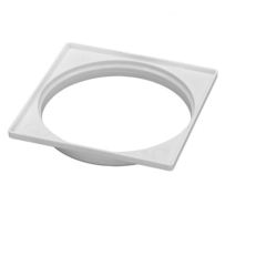 Porta Grelha Quadrada Branca Para Caixa Sifonada 150mm - Krona - comprar online