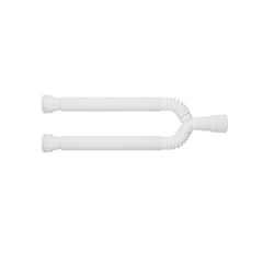 Sifão Tubo Extensivo Duplo 70 cm Blukit Branco - comprar online