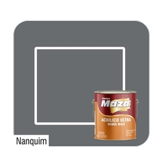 Tinta Para Parede Super Rendimento Acrílico Ultra 3,6l - Maza - Nanquim