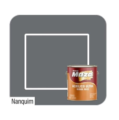 Tinta Para Parede Super Rendimento Acrílico Ultra 3,6l - Maza - Nanquim