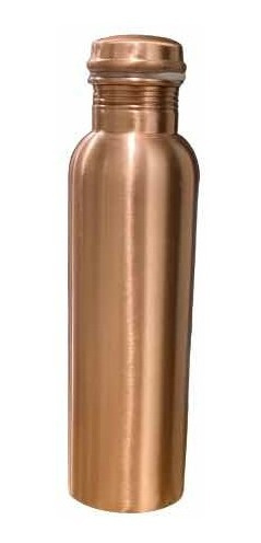 Botella 100% de cobre 1 lt. SIN fugas de agua, Antibacteriana, Ayurvédica