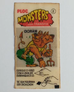 Figurinha Ploc Monsters N° 02 - Ploc