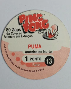 Zaps Puma N°13 / Animais em Extinção - Ping Pong - comprar online