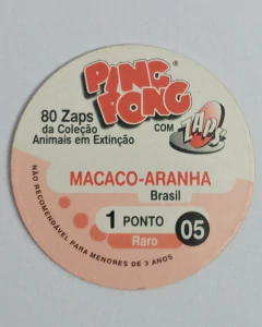 Zaps Macaco Aranha N°05 / Animais em Extinção - Ping Pong - comprar online