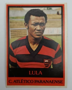 Futebol Cards Ping Pong - C. Atlético Paranaese / Lula nº 345