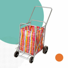 Carro de compras canadiense 4 ruedas Politen nacional