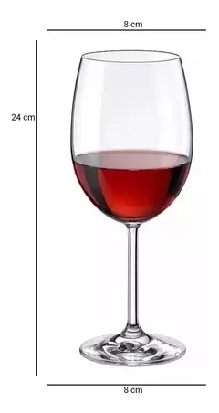x2Copas de cristal Rona Magnum 610ml - comprar online