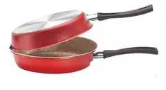 Sarten doble 24cm Jovifel Teflon antiadherente