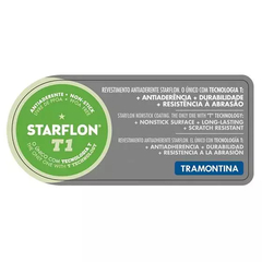 Bateria de cocina teflon antiadherente Tramontina Loretto 4 piezas - comprar online