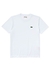 Camiseta masculina branca • Lacoste•