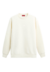 Moletom “Crewneck" mini logo Offwhite • Boss•