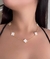Colar Cinco Trevos Branco na internet
