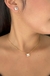 Conjunto Pedra Brilhosa Quadrada - comprar online