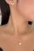 Conjunto Coração Dourado - comprar online