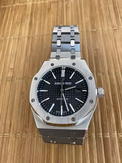 Audemars Piguet Preto Eta 3035 Automático (Completo)