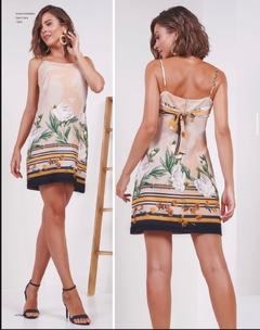 Imagem do Vestido Estampado City Blue