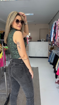Cropped onça - Dona Liz Store