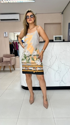 Vestido Estampado City Blue na internet