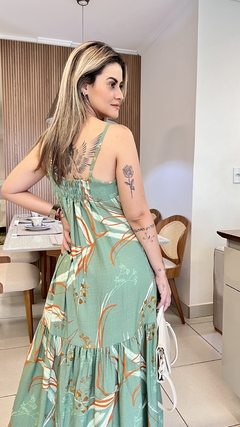 Vestido Longo Monalisa na internet