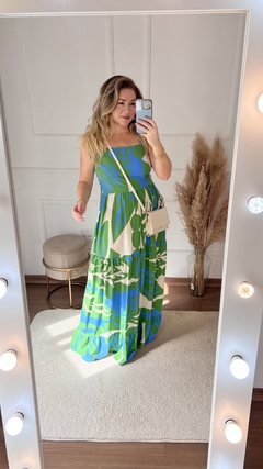 Vestido longo Liz - Dona Liz Store