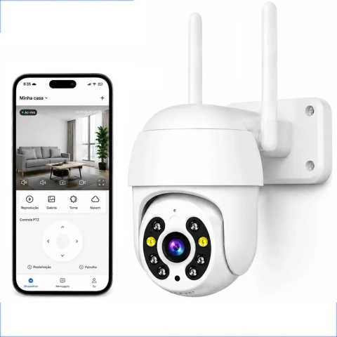 Câmera De Segurança V3 A808 Wi-fi Detecção Movimento Fullhd
