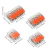 Conector Rapido 2 Vias P/ Emenda De Fio Pac 5 Pçs Cnt1902 - EZVENDAS