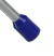 Terminal Ilhos Azul 2,5mm Com 50 Peças - comprar online