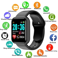 Relógio inteligente masculino e feminino fitness monitor de calorias e saúde B na internet
