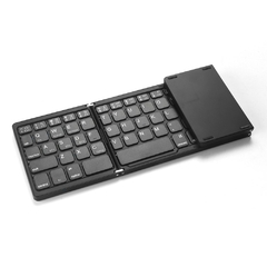 Teclado dobrável sem fio Teclado compatível com Bluetooth 81 teclas Touchpad . - Easy Store à sua Loja Fácil