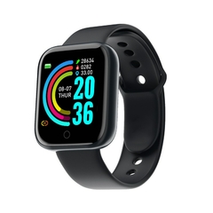 Relógio inteligente masculino e feminino fitness monitor de calorias e saúde B