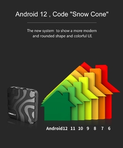 TV BOX Android 12 Smart Android TVBOX Allwinner h618 Dual B 2022 T95 MAX 4G 64GB - loja online