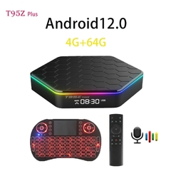 TV Box 2.4G & 5G Dual Band Wifi6 BT 5.0 Smart 2022 Novo T95 Android 12.0 . - Easy Store à sua Loja Fácil