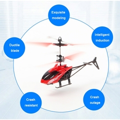 Helicóptero Resistente a quedas com Controle Remoto.