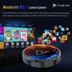 VONTAR H1 Android 12 Smart TV Box Allwinner H618 Suporte 6K 4K BT5.0 - Easy Store à sua Loja Fácil