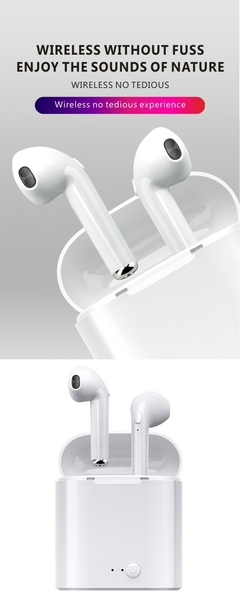 Fone de ouvido sem fio TWS com Bluetooth 5.0. na internet