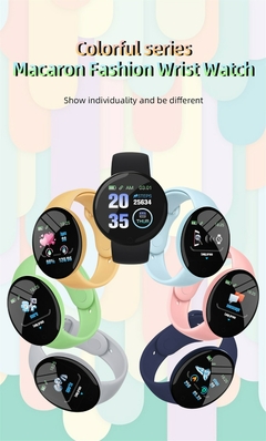 Imagem do D18 Pro Relógio Inteligente Bluetooth Fitness.