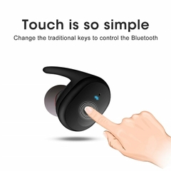 Imagem do TWS Y30 Fones de ouvido sem fio Bluetooth 5.0 Controle de ruído de toque.
