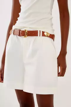Short Pregas Casual - Off White - comprar online