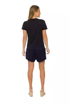 Shorts Moletinho Viscolinho com Faixa Frontal e Bolso Faca na internet