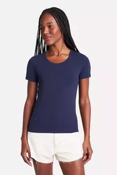 Camiseta Básica Feminina Simples + de Manga Curta - loja online