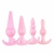 Kit Plug Anal em Silicone 4 Itens - comprar online