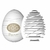 Masturbador Masculino Egg Silky Magical Kiss